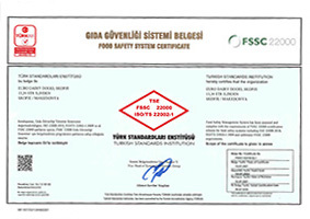 FSSC 22000 GIDA GÜVENLİĞİ YÖNETİM SİSTEMİ SERTİFİKASI - EURODAIRY