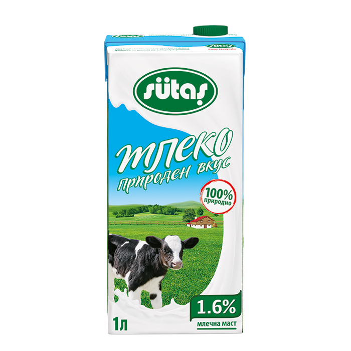 1,6% Yağlı Süt
